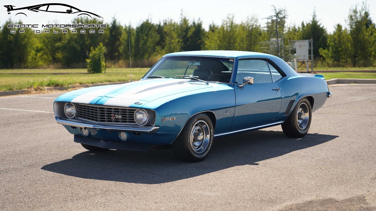 Used 1969 Chevrolet Camaro Z/28 w/Protect-o-Plate For Sale (Sold