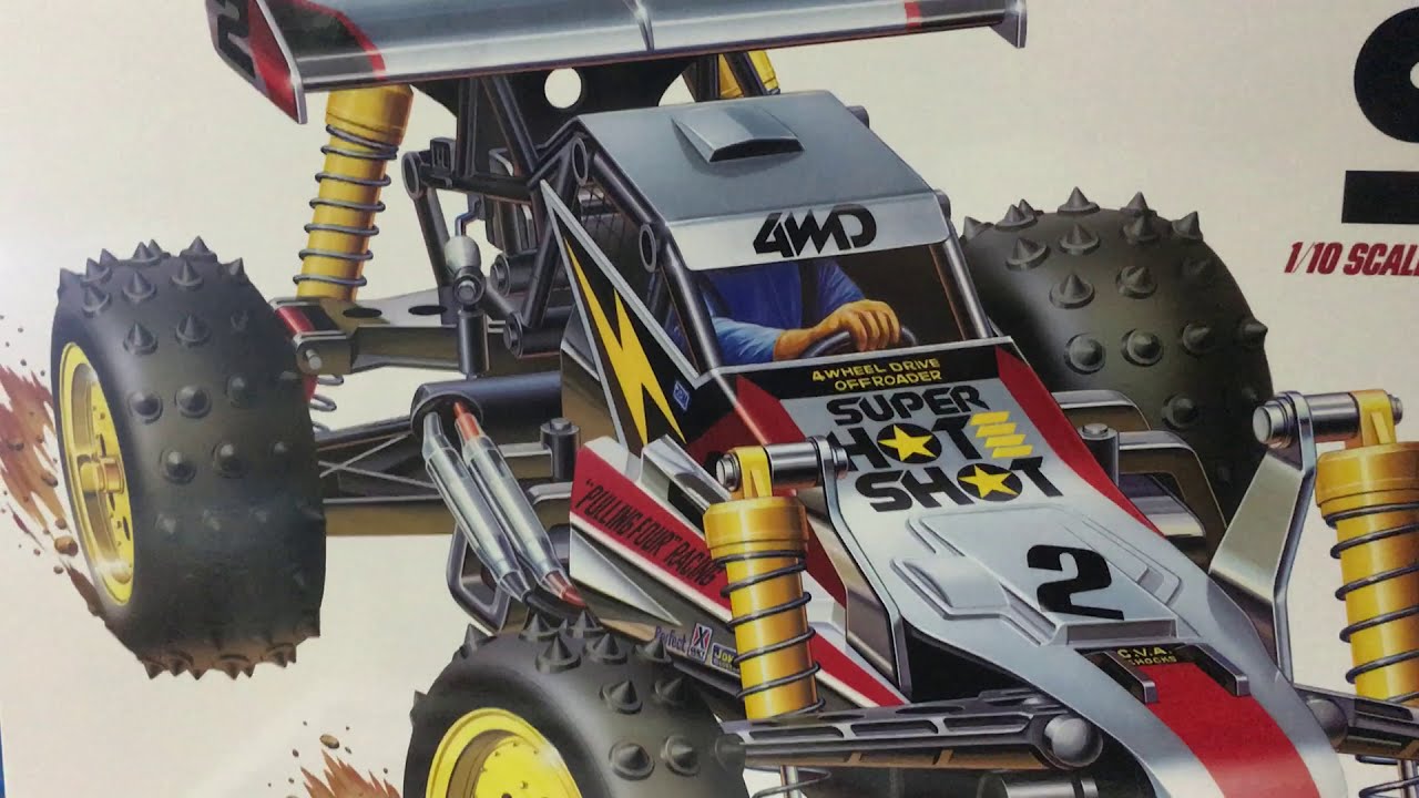 復刻版ラジコン組立キット】1/10電動RCカーシリーズ スーパーホット