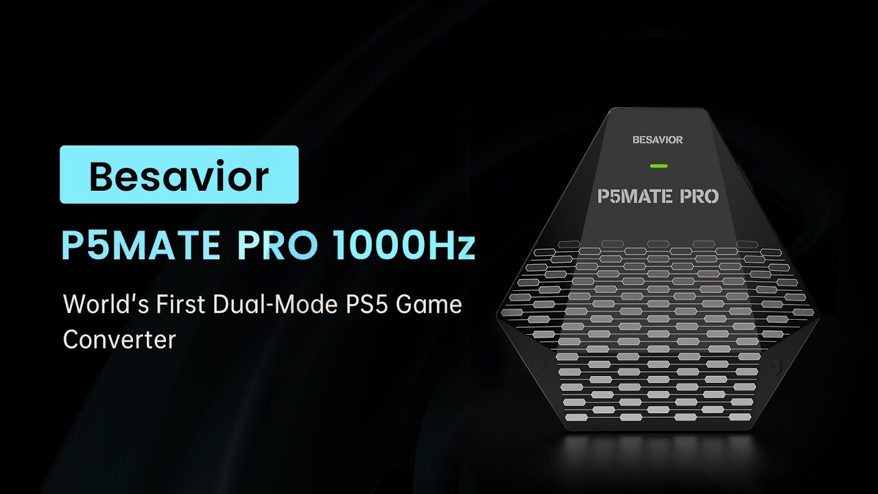 Besavior P5MATE Pro 1000Hz World First Dual-Mode PS5 Game