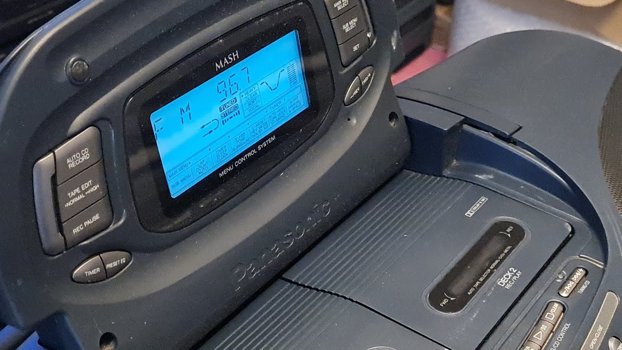 Panasonic RX-DS06G (1994-95) 🇯🇵 - YouTube