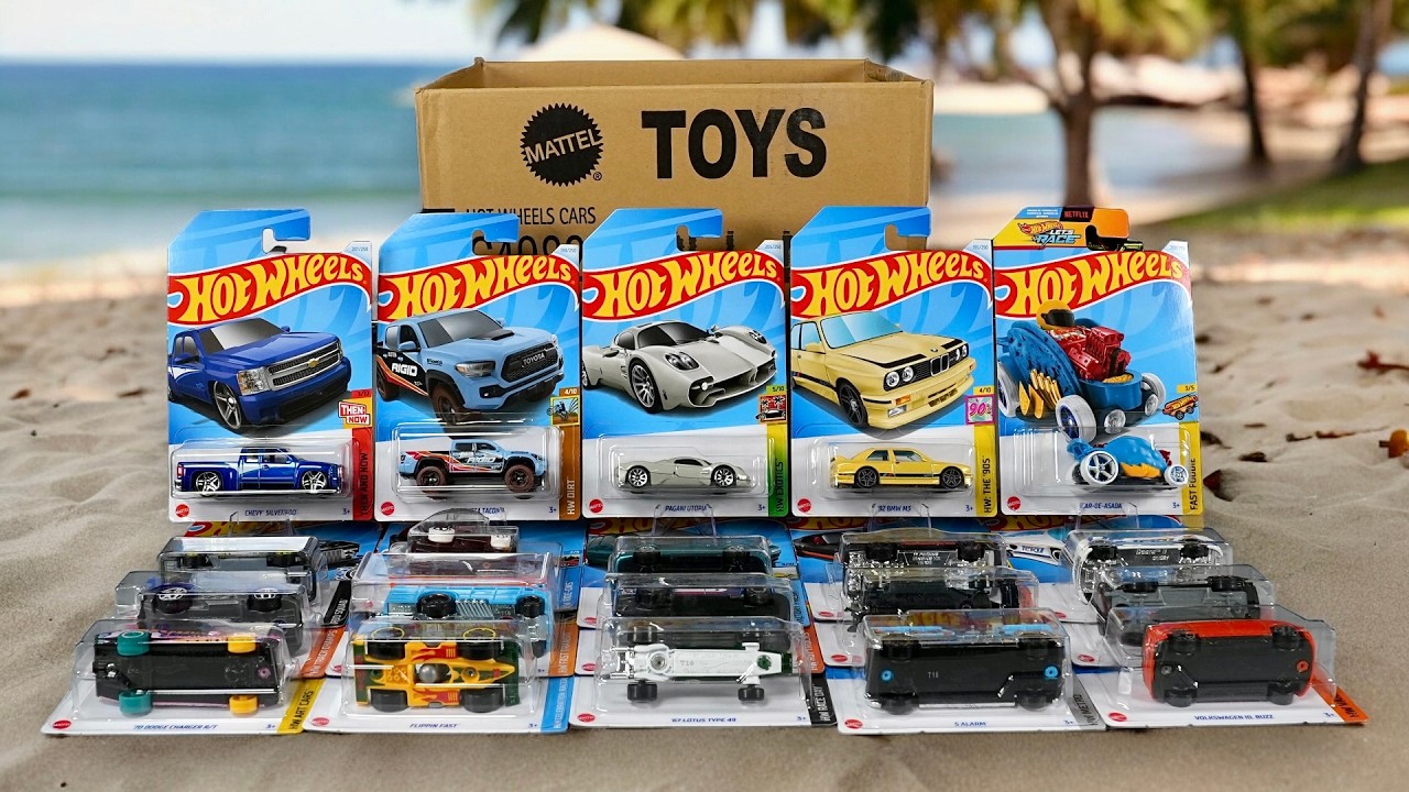 Unboxing 2024 Hot Wheels L Case - Pagani Utopia,Treasure Hunt