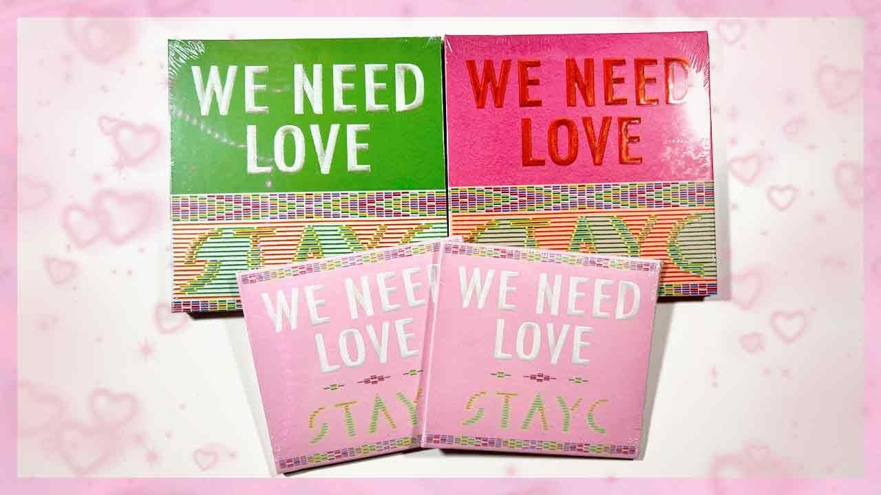 STAYC WE NEED LOVE アイサ StayC 3rd Single Album We Need Love