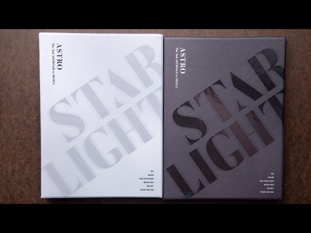 Unboxing | Astro - The 2nd ASTROAD to Seoul [Star Light] (DVD+Blu