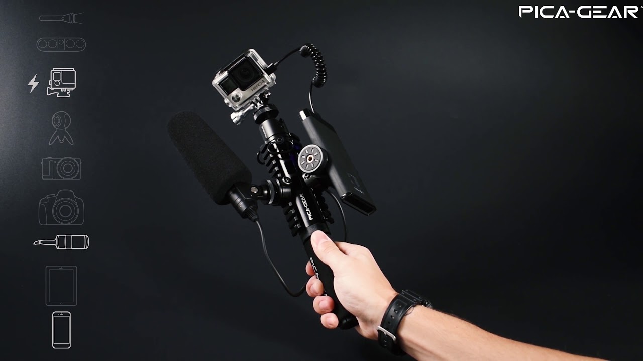 Vlog（ブイログ）撮影を変える拡張型マルチ三脚『PICA-POD（ピカポッド