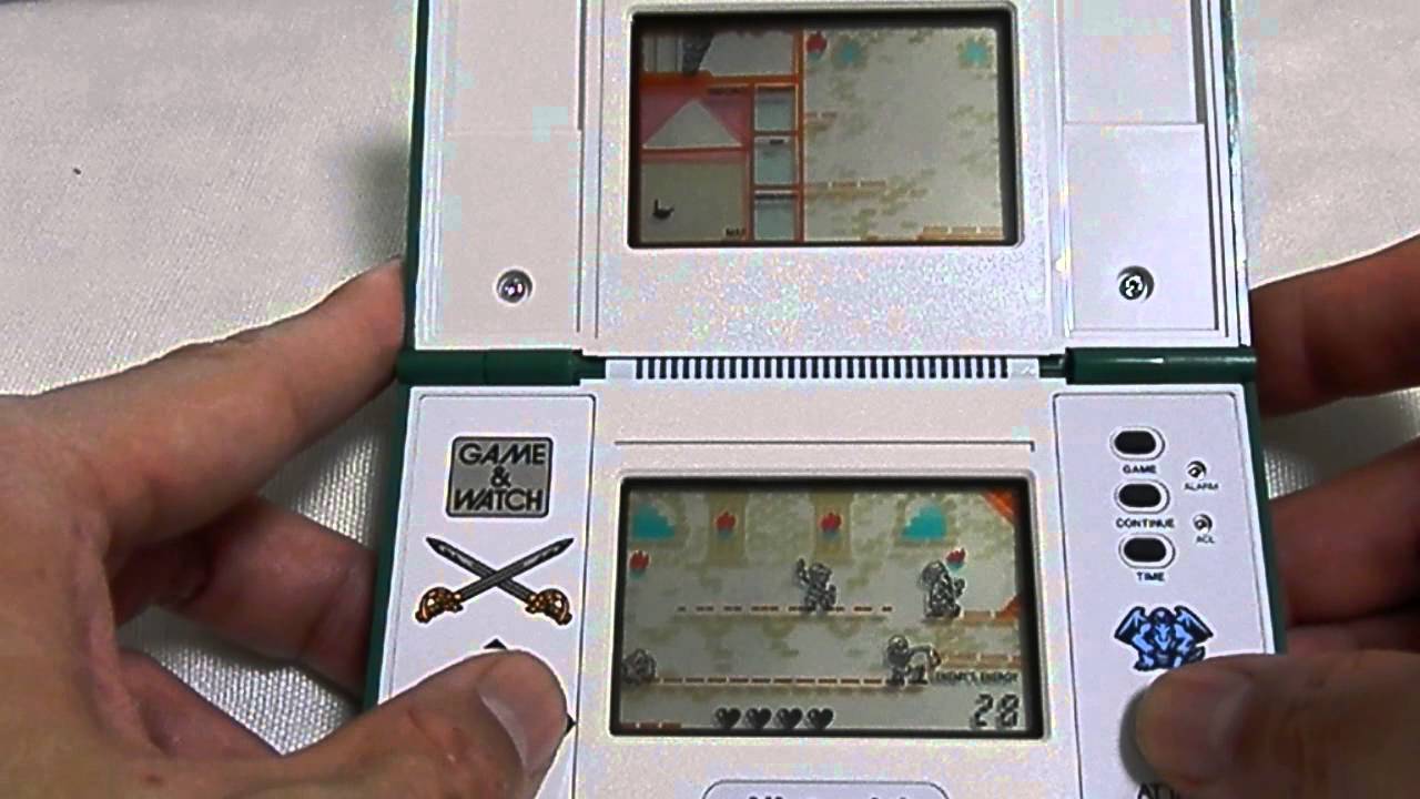 12729 Nintendo Game & Watch Multi Screen Zelda ZL-65 1989 - YouTube