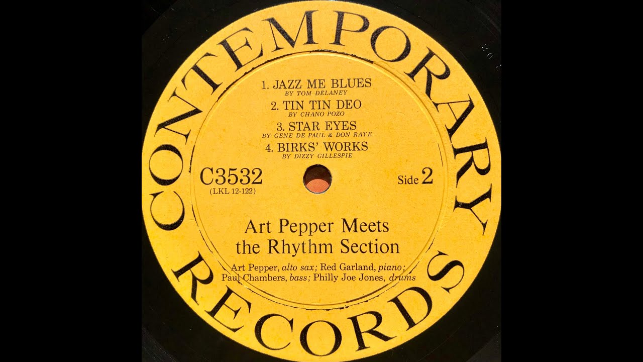 Art Pepper Meets The Rhythm Section / C3532 B - YouTube