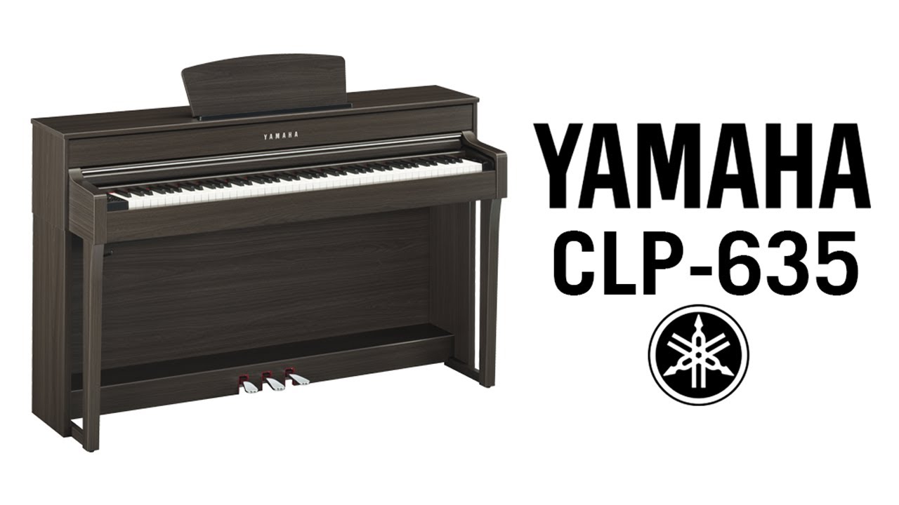 Yamaha Clavinova CLP-635 Review & Demo - YouTube