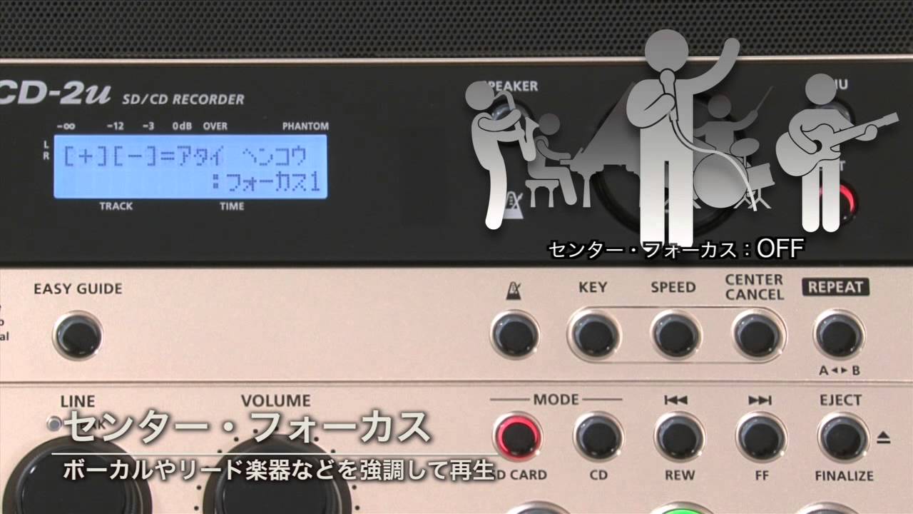 ROLAND ( ローランド ) CD-2u SD/CDレコーダー 送料無料 | サウンドハウス