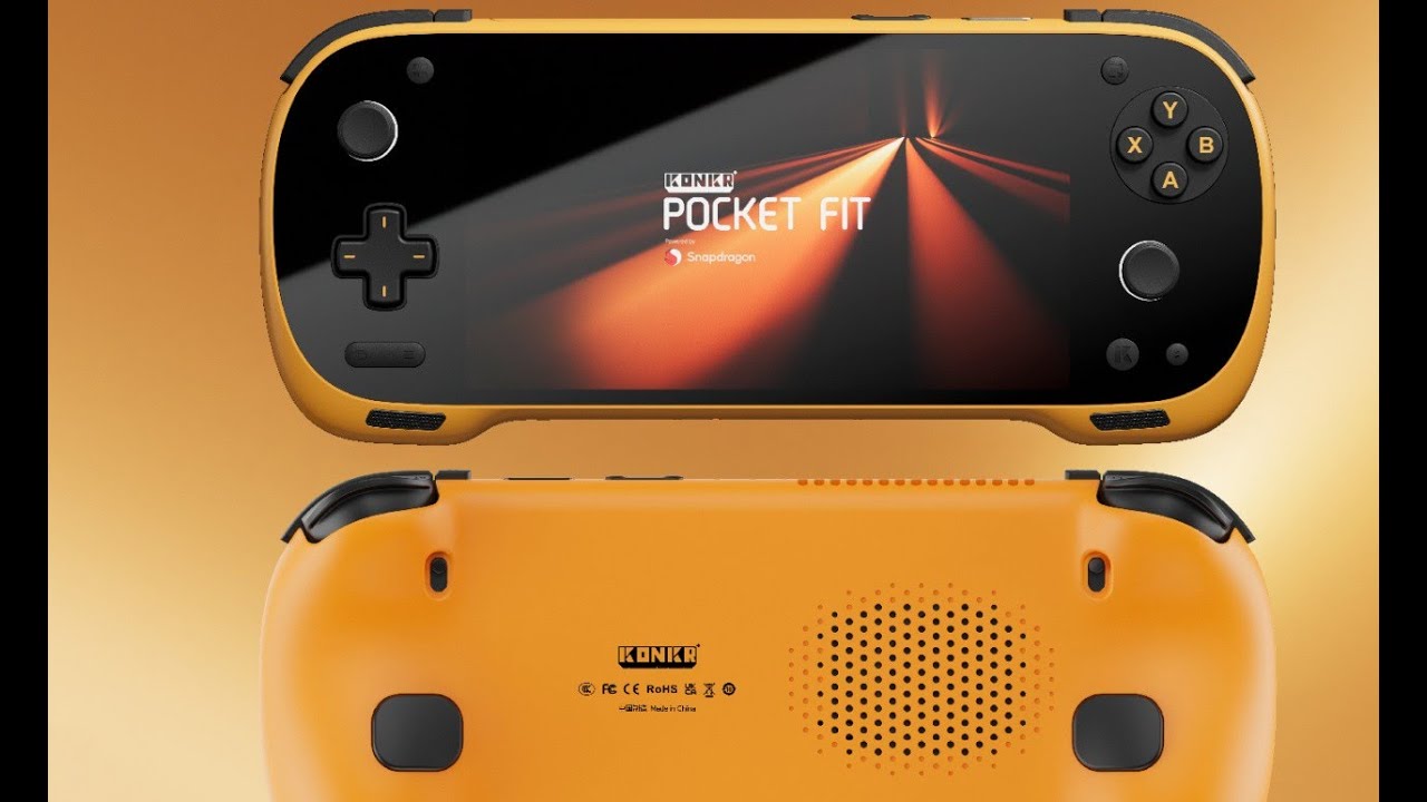 AyaNeo Pocket fit Konkr G3 Gen3 Android handheld review - YouTube