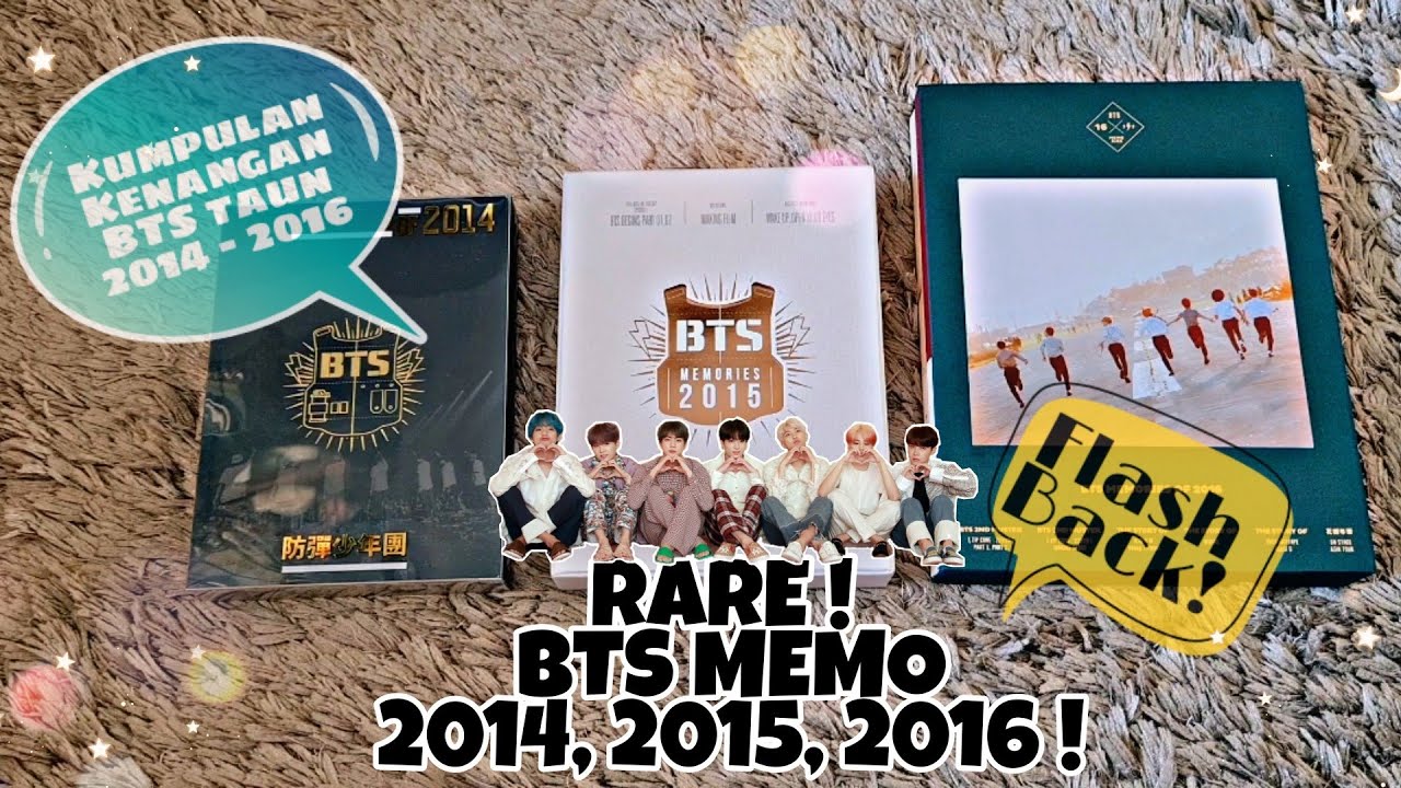 RARE ) BTS MEMORIES 2014, 2015, 2016 REVIEW ! Flashback PART 4