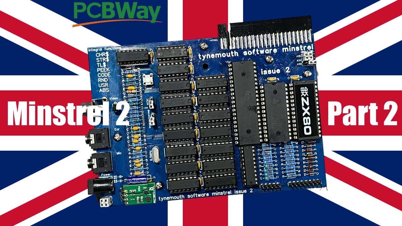🇬🇧 Minstrel 2 (Sinclair ZX80 Clone): Part 2 (Pixel Synch. Issue