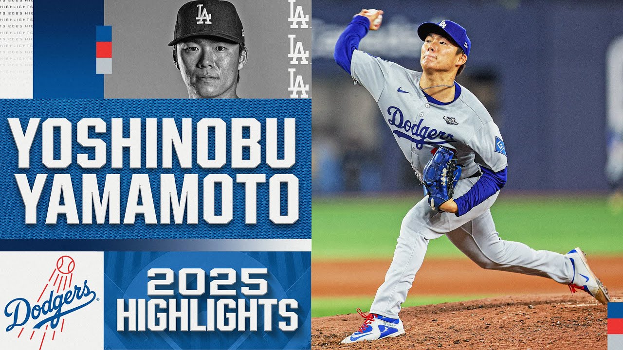 Over 40 minutes of Yoshinobu Yamamoto highlights from 2025! (2025