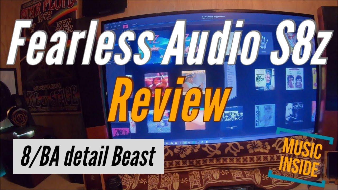 ✓Fearless Audio S8Z (8/BA) earphones - Review - YouTube