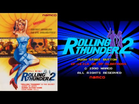 ローリングサンダー2 全曲集 ナムコ【ROLLING THUNDER2 All BGM