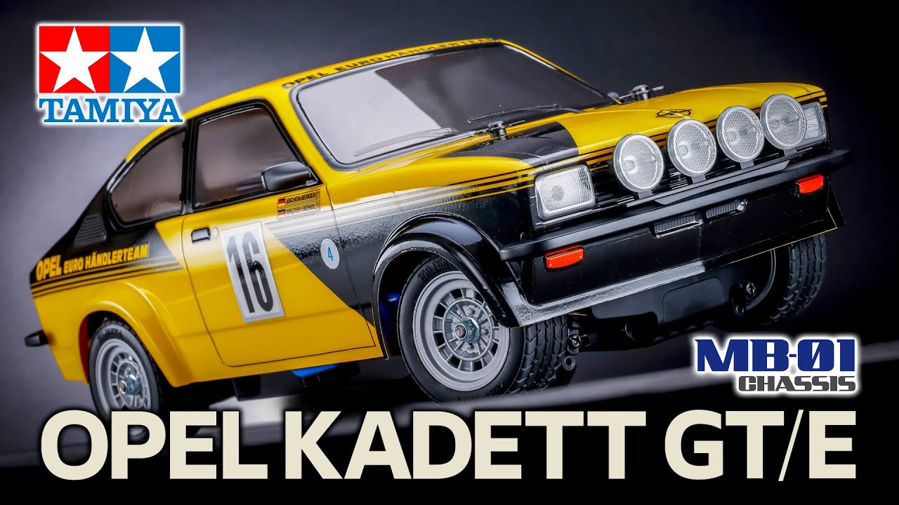 TAMIYA 1/10 R/C Opel Kadett GT/E（MB-01）タミヤ オペル カデット GT