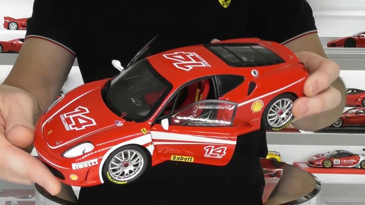 1/18 FERRARI 430 CHALLENGE by HOTWHEELS ELITE - Full Review - YouTube