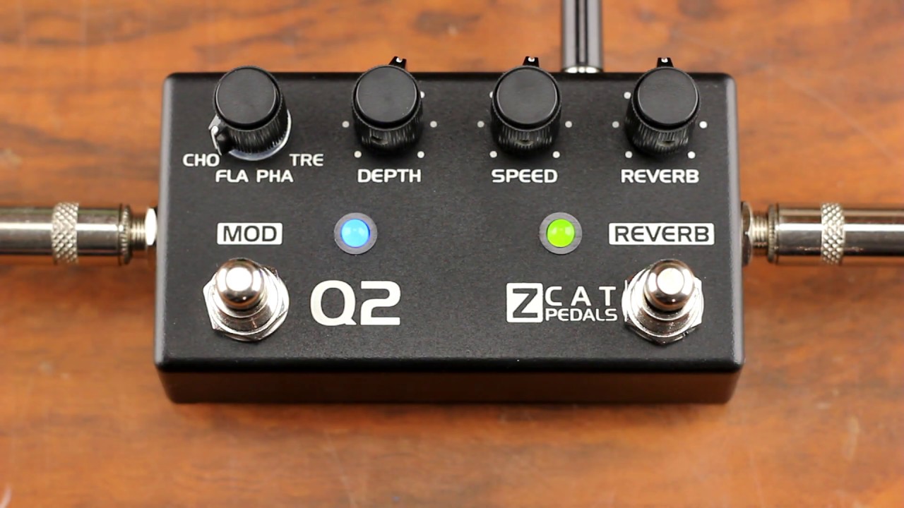 ZCAT PedalsのベストセラーQ-MODが「Q-MOD2」に進化！高品位サウンドと