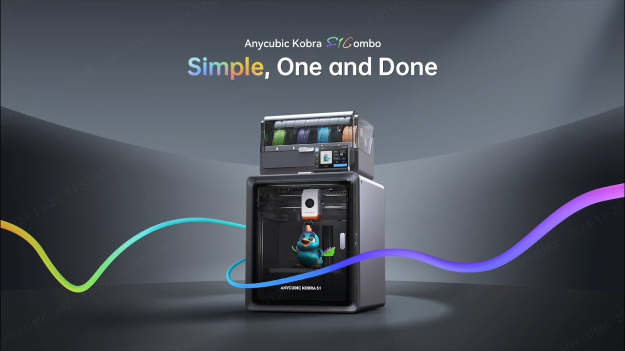 デザインの自由度が圧倒的に向上！ マルチカラー3DプリンターAnycubic