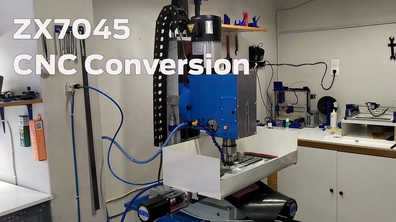 ZX45 Milling Machine CNC Conversion - YouTube