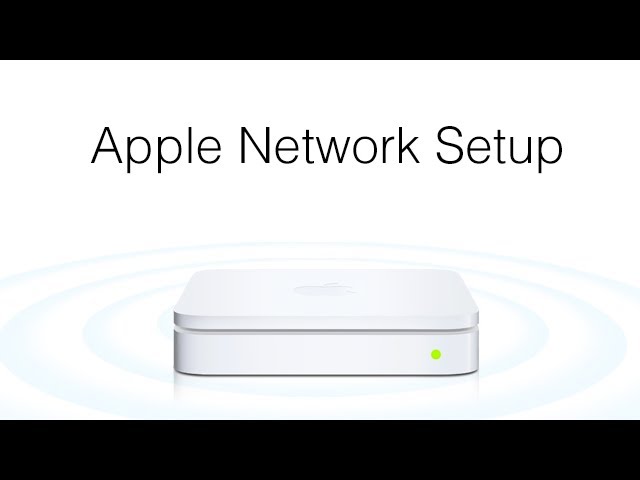 Apple Airport Network Setup - YouTube