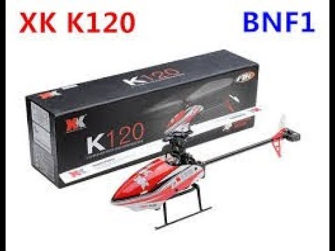ラジコンヘリコプターXK K120 フルセットで12000円 がハンパない【4K