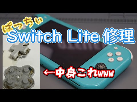 ジャンクのスイッチライト修理したら、闇を見た I fixed a dirty