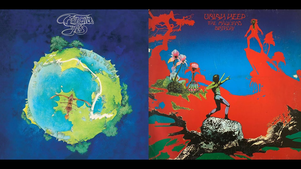 70s Rock ◇ 名作ジャケット（ ロジャー・ディーン 編）】を眺めながら