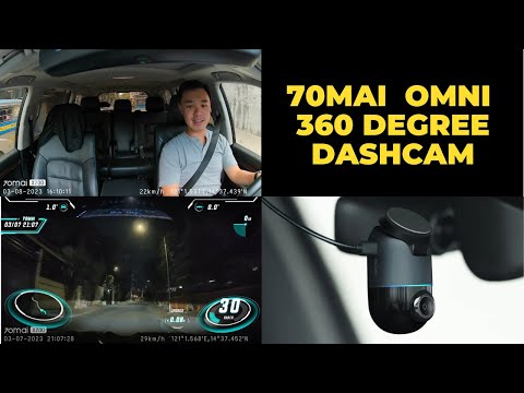 World's First 360° Rotating Dash Cam | 70mai Dash Cam Omni - YouTube