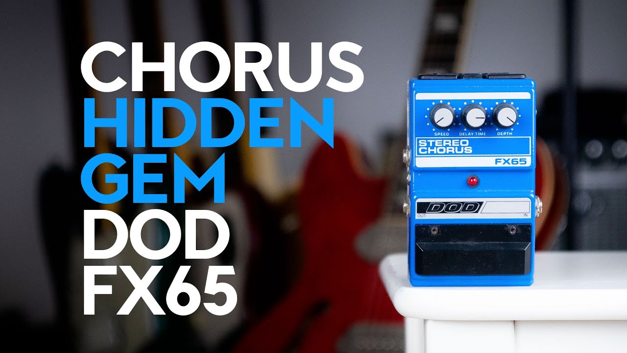 DOD Stereo Chorus FX 65 - this chorus is a hidden gem - YouTube