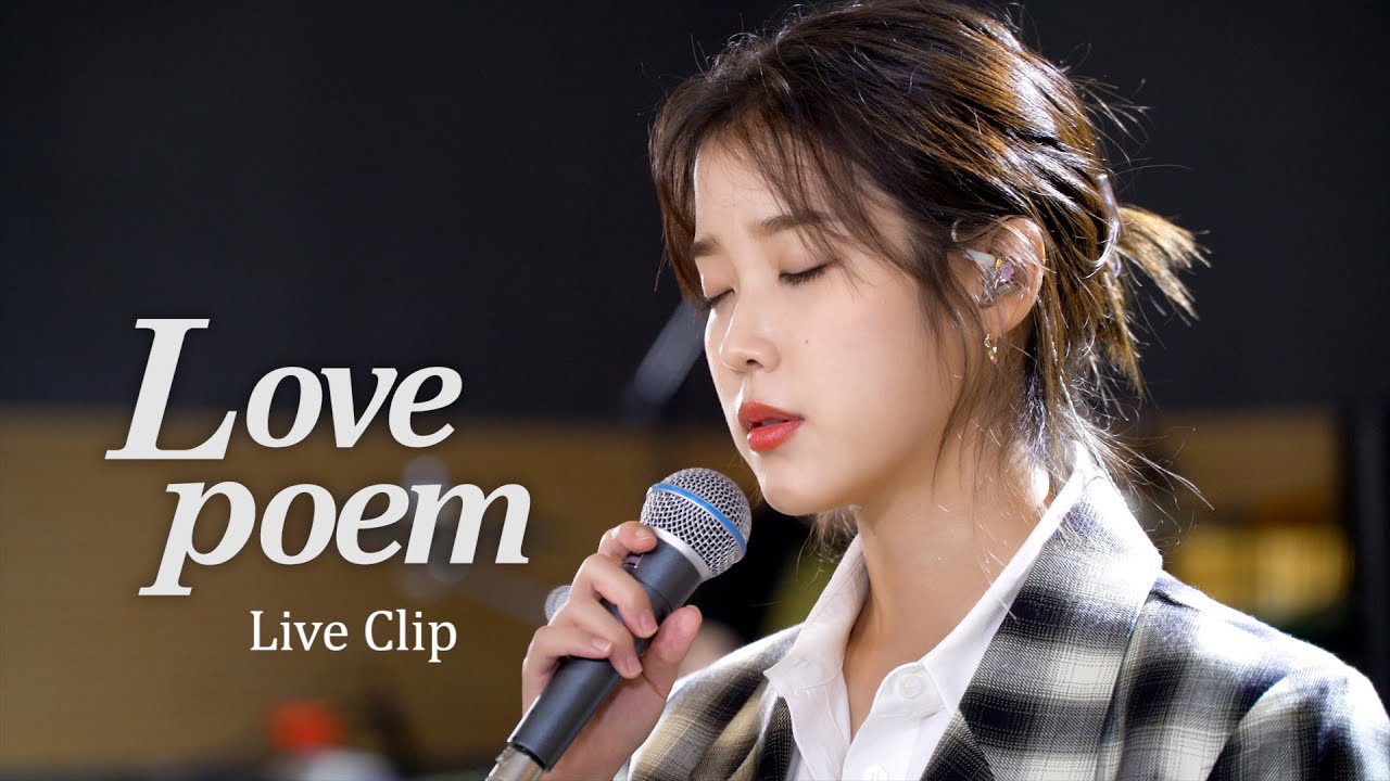 IU] 'Love poem' Live Clip - YouTube