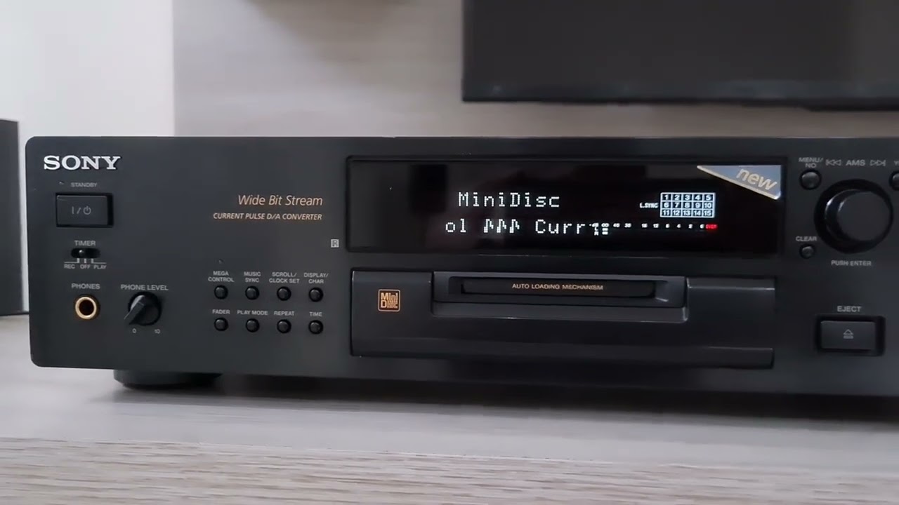 SONY MDS-JB920 - YouTube