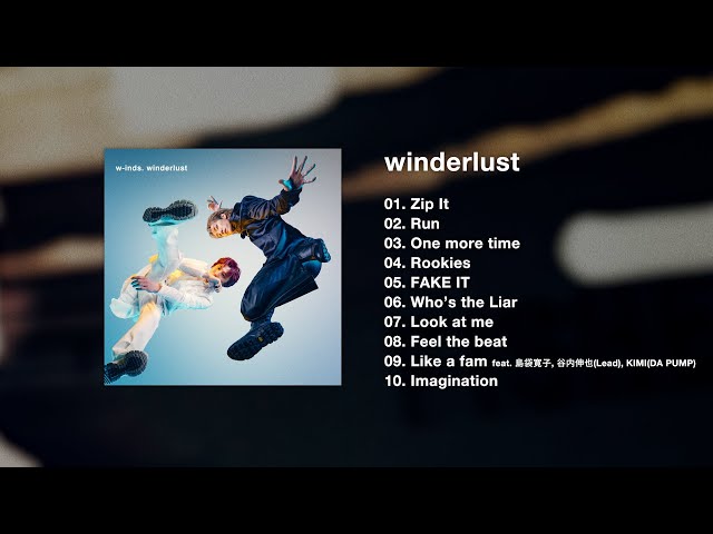 TRAILER】w-inds. 16th Album「winderlust」(2025.03.26 Release