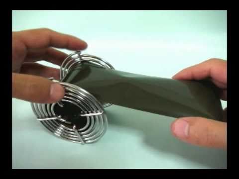 120ブローニーフィルムの巻き方 - YouTube