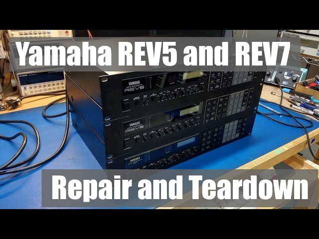Yamaha REV5 and REV7 Repair and Teardown - YouTube