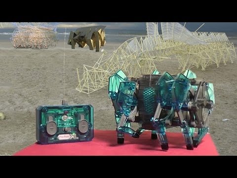 RC101 Hexbug Strandbeast : Review : And Rechargeable Mod - YouTube