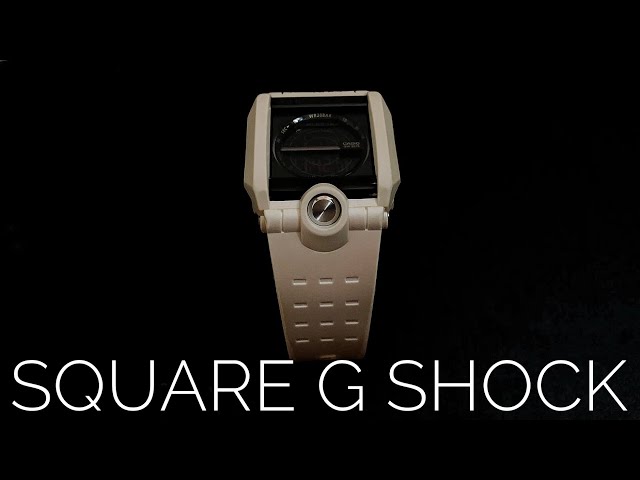 Dual Illuminator G-8100A in Black & White G-Shock watch review