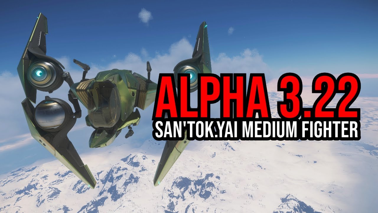 Star Citizen Alpha 3.22 - Aopoa SanTokYai - Xi'An Medium Fighter