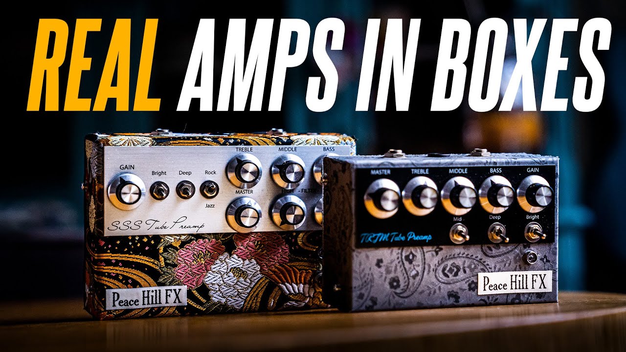 真空管を備えたTS ?! Peace Hill FX TS 12AU7 MODをレビュー！！ - YouTube