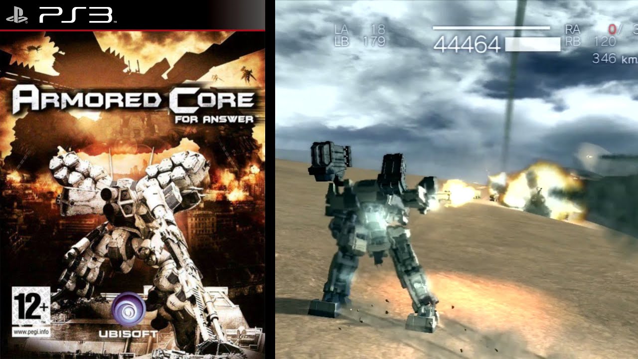 Armored Core: For Answer  (PS3) Gameplay - YouTube