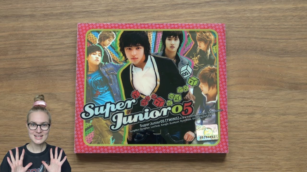 Unboxing Super Junior 슈퍼주니어 1st Korean Studio Album Super