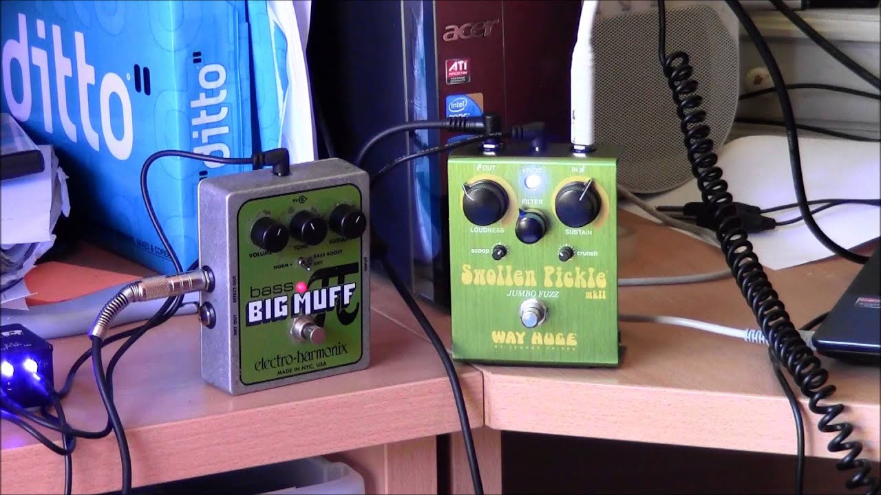 ビッグマフ系極太ファズWAY HUGEのSwollen Pickle – Akihiko Matsumoto