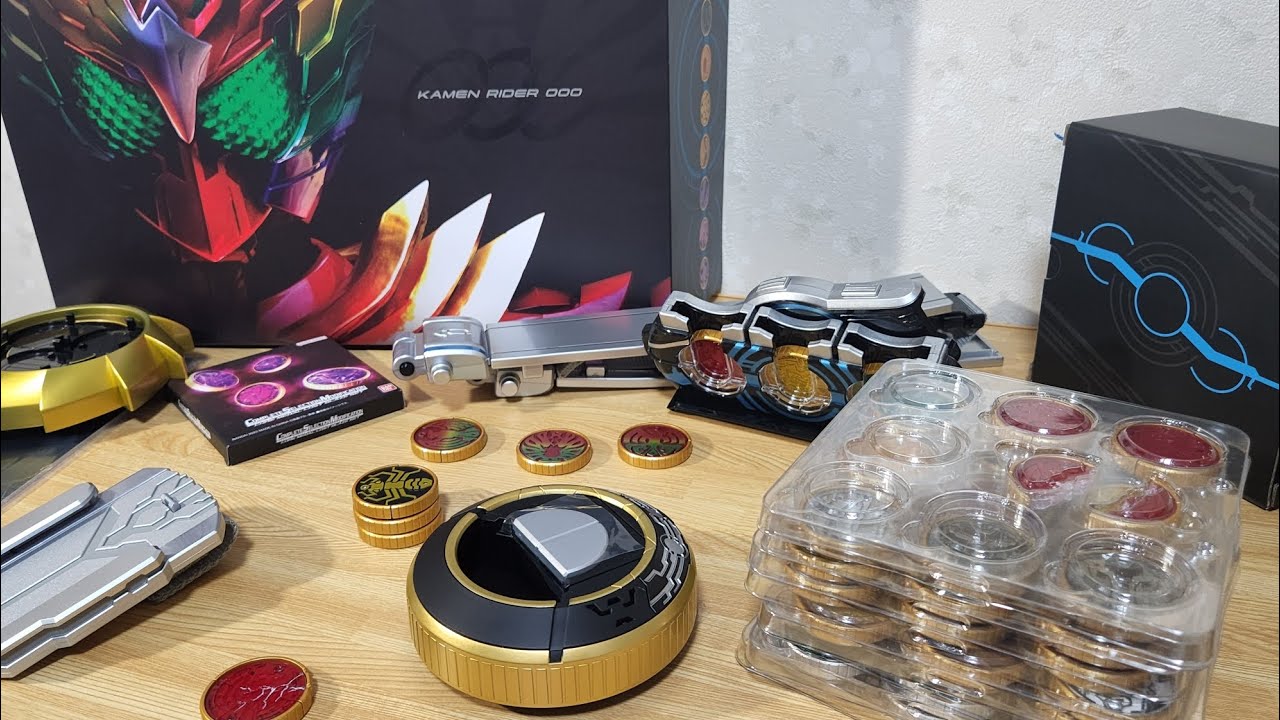 CSMオーズドライバーコンプリートセットver.10thが届いたので