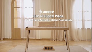 Donner ドナー 電子ピアノ セミウェイト 88鍵盤 DDP-60 Natural／Gray