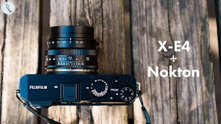 X-E4 + Nokton 35mm F1.2 でFUJIデビューした!!【レビュー】 - YouTube