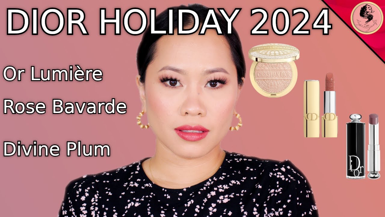 DIOR HOLIDAY 2024 | Forever Couture Luminizer, Rouge Dior - Rose