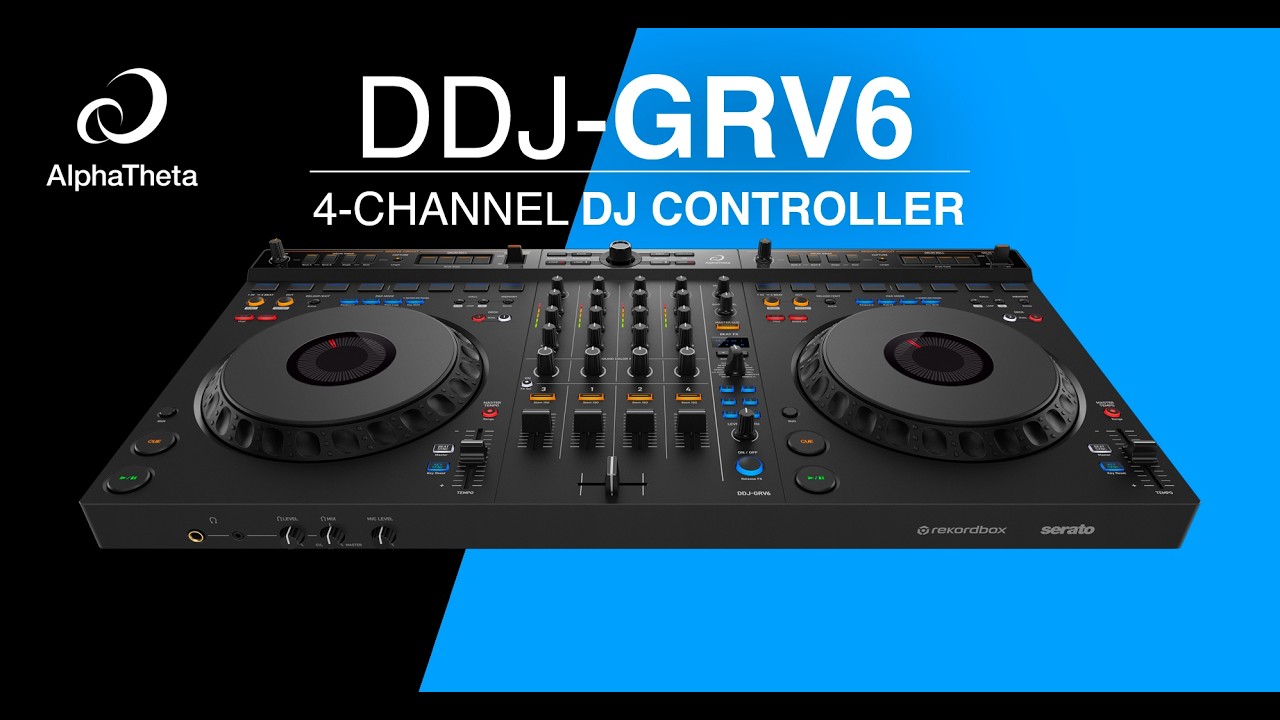 AlphaTheta DDJ-GRV6 DJ Controller - buy online | USA