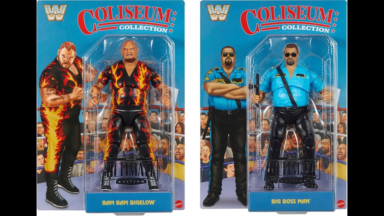 Mattel WWE Coliseum Collection Ultimate Edition Bam Bam Bigelow