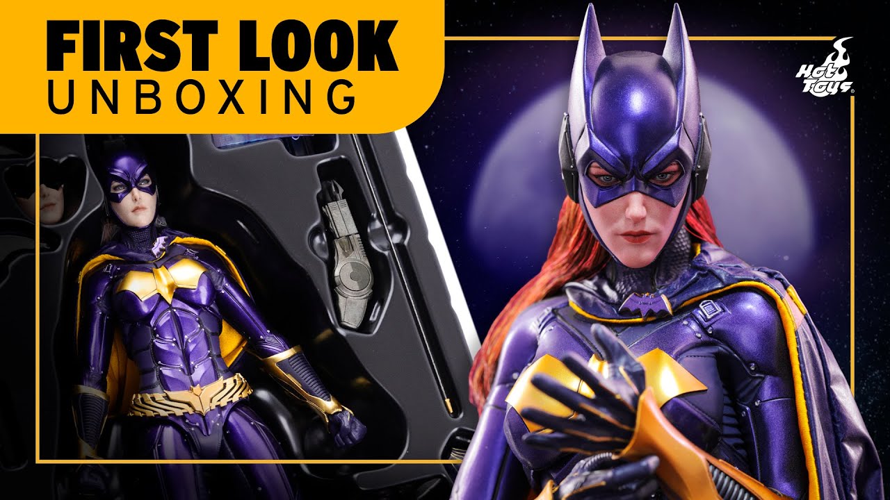 Hot Toys Batgirl Purple and Gold Version Figure Unboxing | First