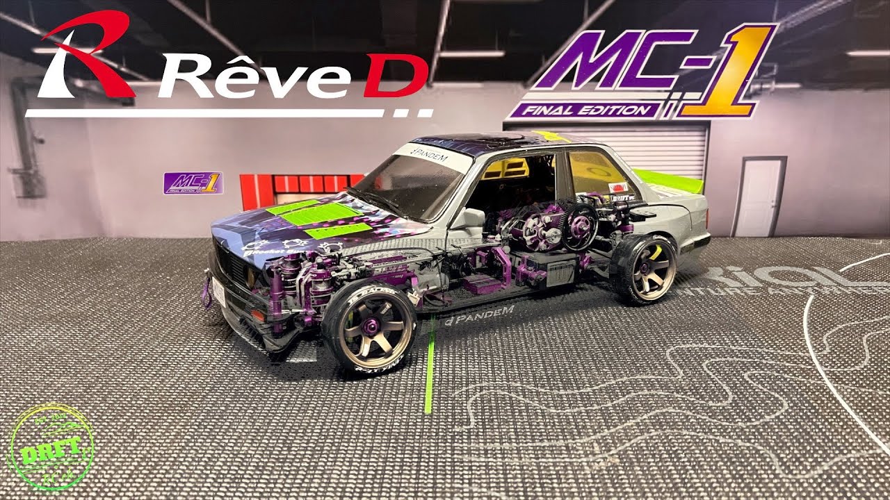 ReveD MC-1 Final Edition Purple - RC Drift Chassis - YouTube