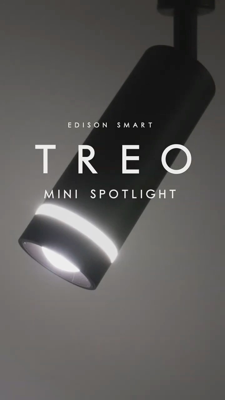 スポットライトが“間接照明”に『TREOミニスポットライト』エジソン